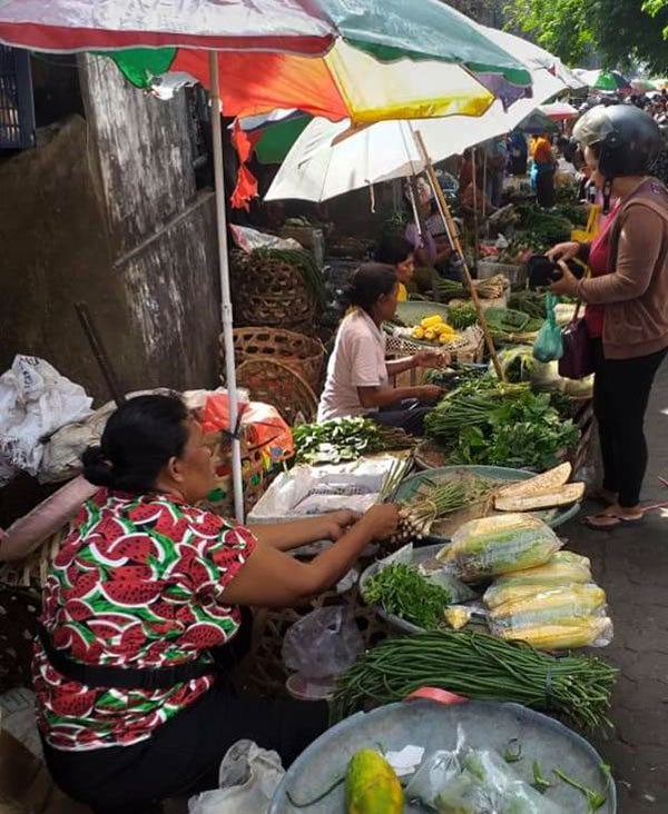 Marché traditionnel d'Amlapura